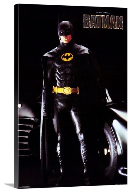 BATMAN 1989 Movie Silk Cloth Art Poster Decor 19L 