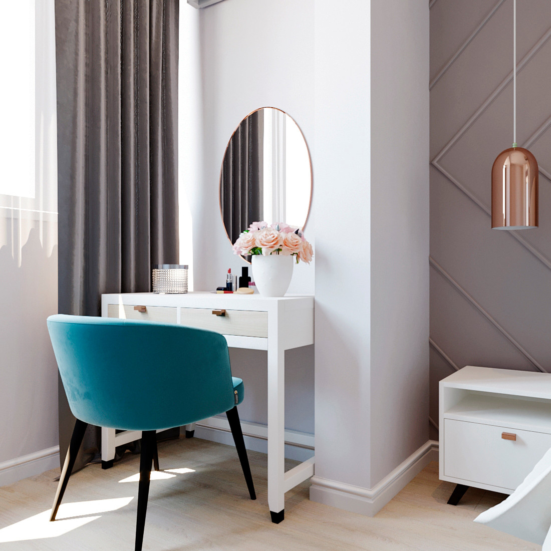 Туалетный столик в спальне