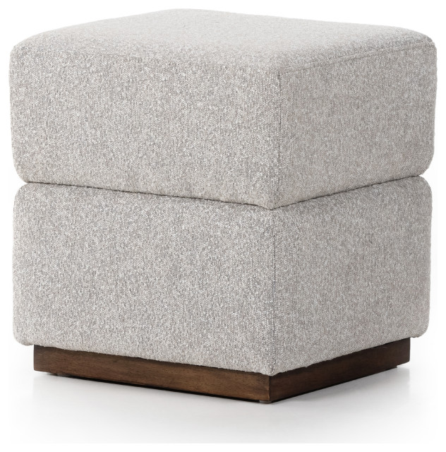 Maximo Accent Stool, Elder Sable Transitional Vanity Stools And Benches by Four Hands Houzz