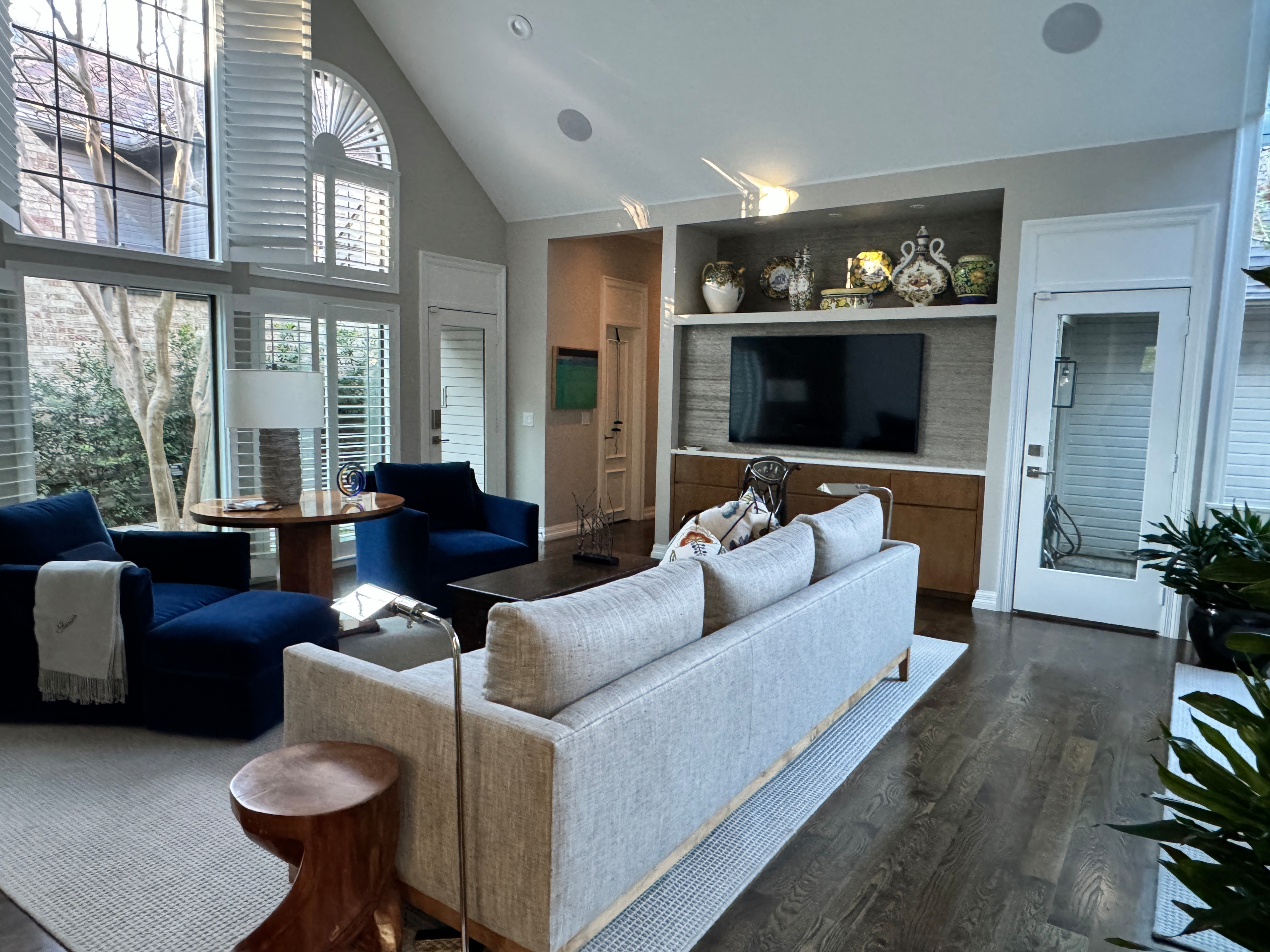 Contemporary remodel