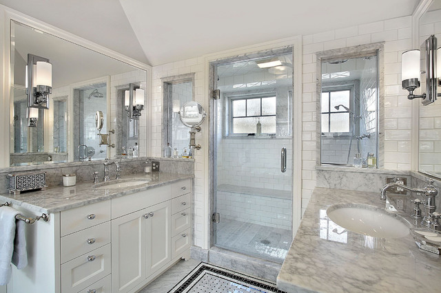 Shower Doors american-traditional-bathroom
