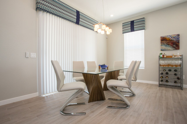 Levitated Spaces Dining Room modern-esszimmer