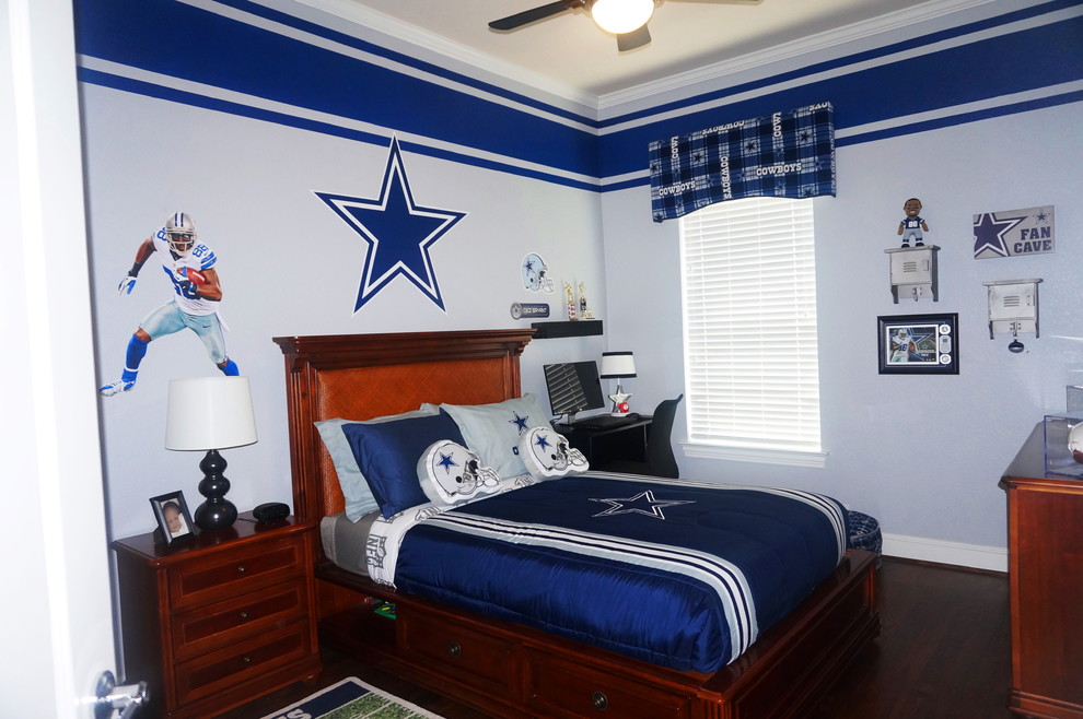 Boy's Dallas Cowboy Bedroom Dallas by BW Interiors Houzz