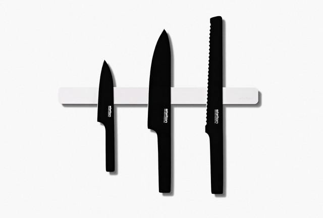 Stelton Pure Black Chef's Knife Set