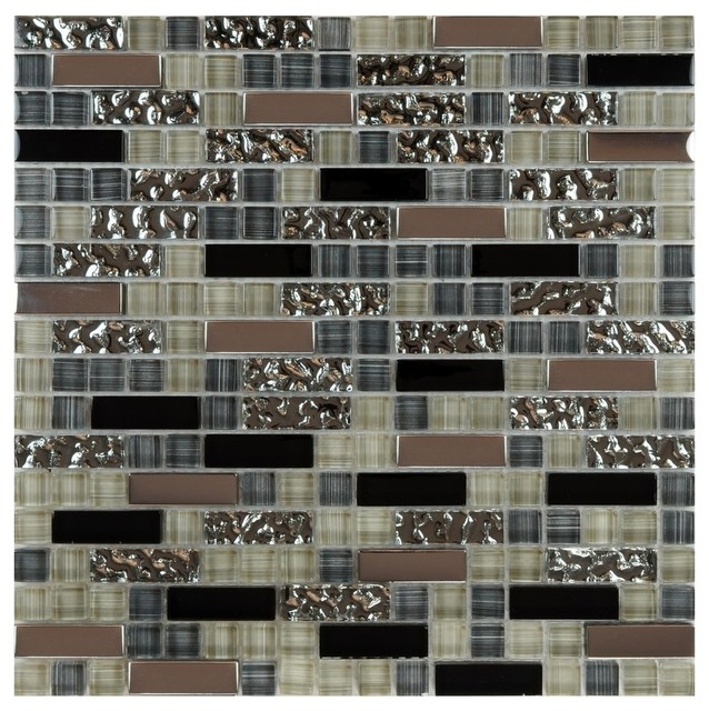 12 X12 Metal Stone Gl Mosaic Kitchen Backsplash Bathroom Tile 12 X12 Metal Stone Gl Mosaic Kitchen Backsplash Bathroom Tile Single Sheet