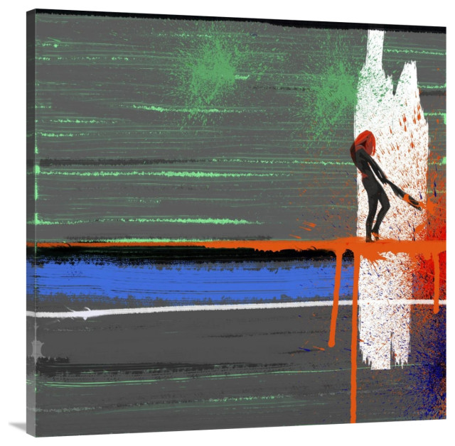 "Race" Fine Art Print, 40" x 40" Modern Prints And Posters by