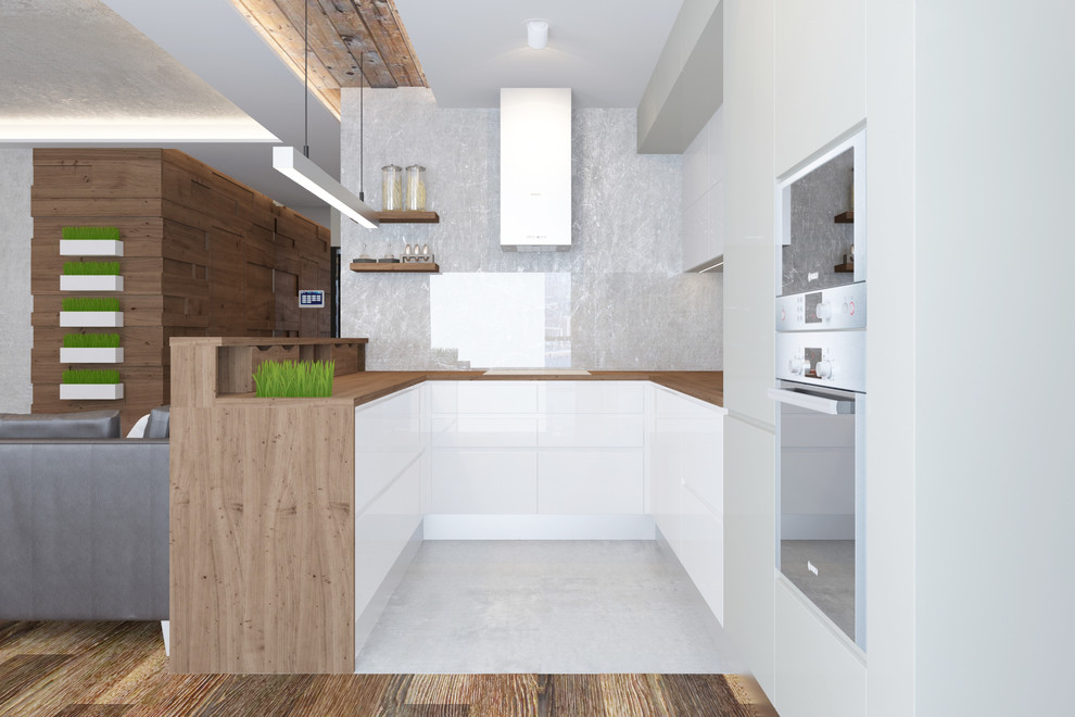 Квартира в стиле лофт-минимализм. ЖК Риверсайд