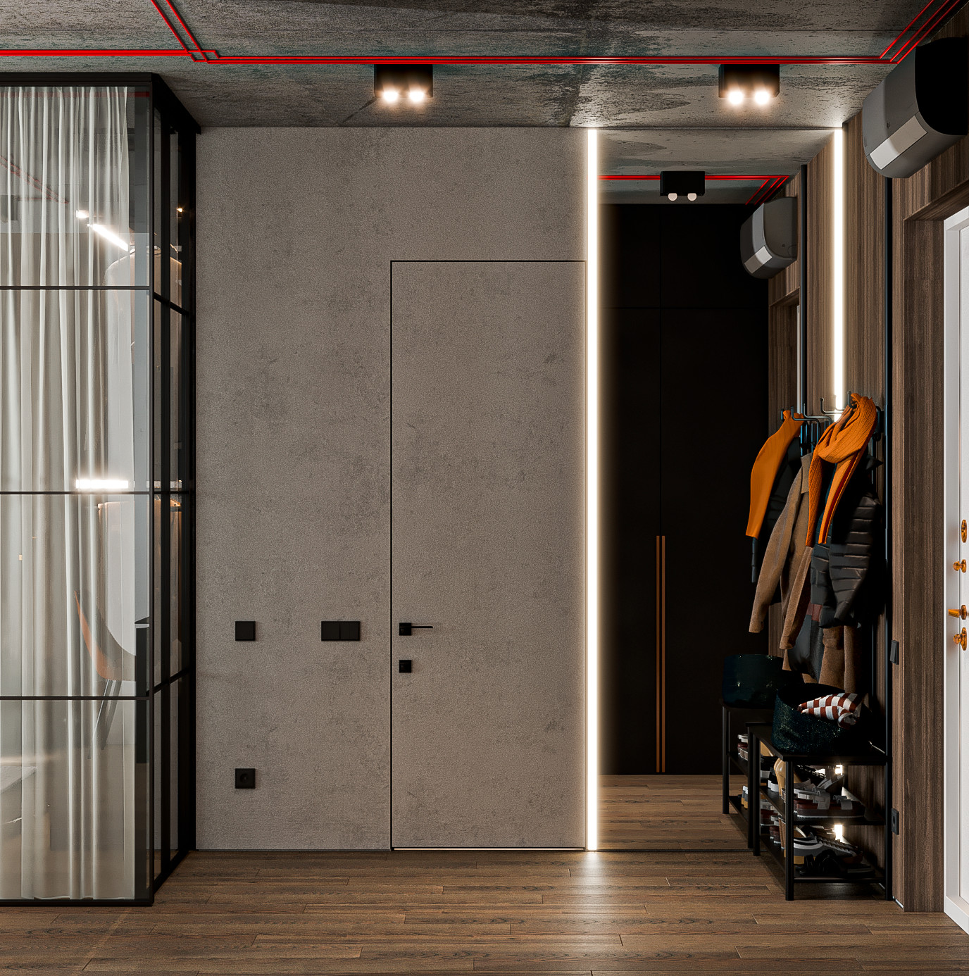 Проект в стиле лофт в жк Ричмонд