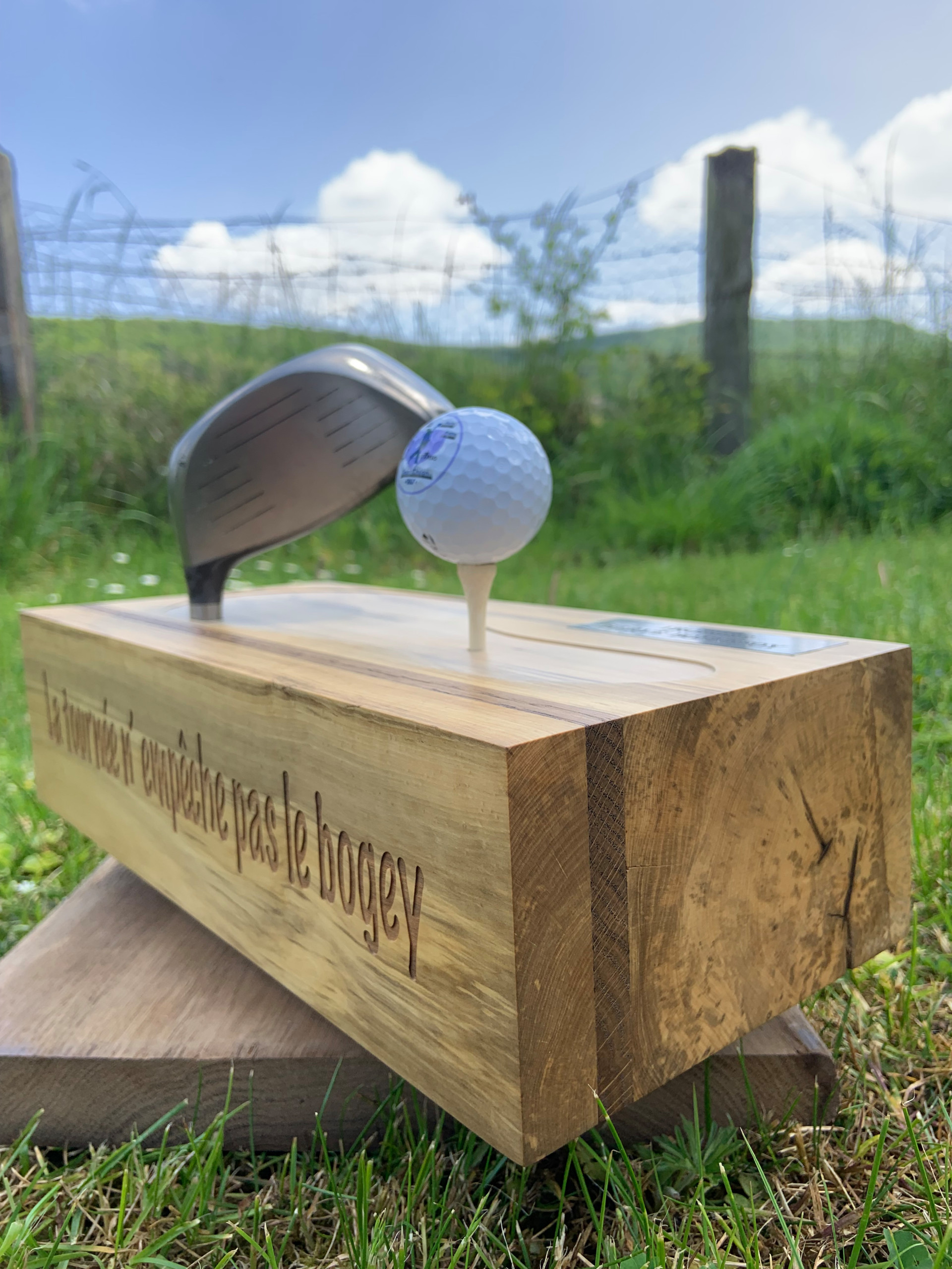 Création et réalisation d'un trophée de Golf