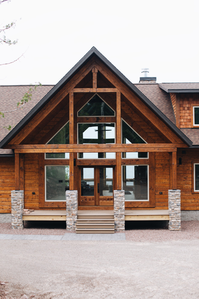 Copper Harbor Lake Home