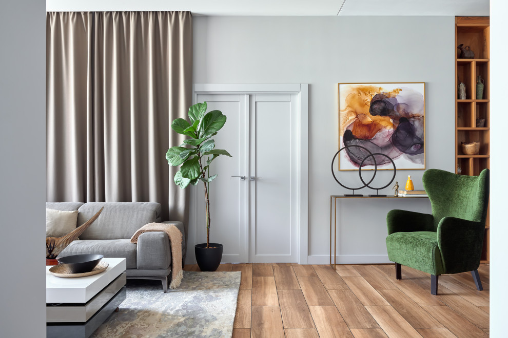 Студия Art Alibi: светлая квартира на севере Москвы