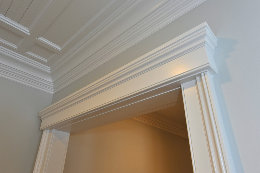 Inspiration for a transitional hallway remodel in New York