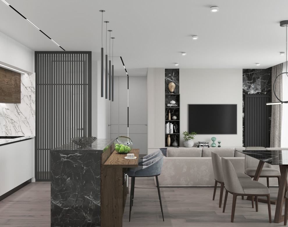 Кухня-гостиная