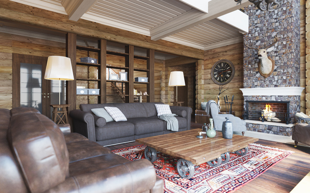 Загородный дом в эко-стиле