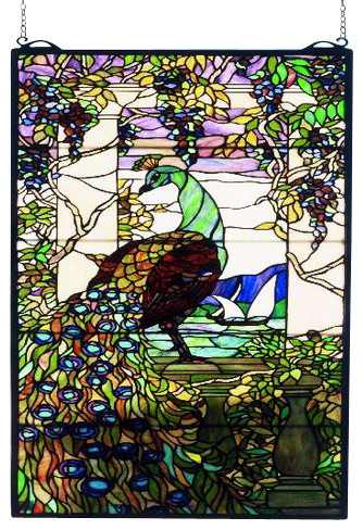 Meyda Tiffany 50562 Stained Gl Window Pea Meyda Tiffany 50562 Pea Stained Gl Window
