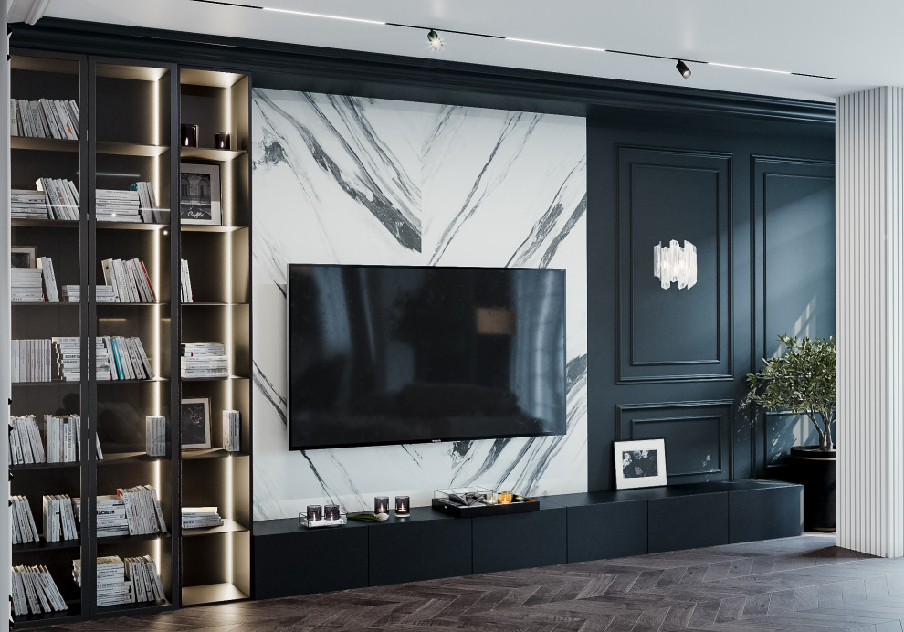 Светлая квартира в стиле неоклассика