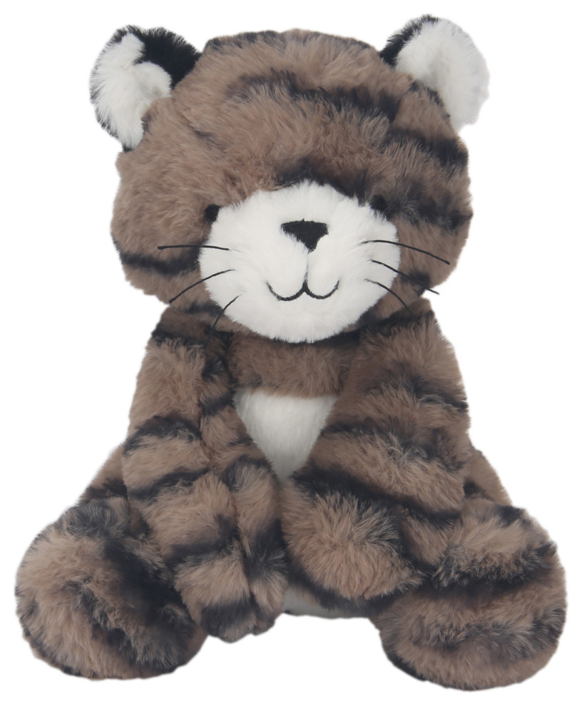 Lambs & Ivy Urban Jungle Brown Tiger Stuffed Animal Toy Tony Baby