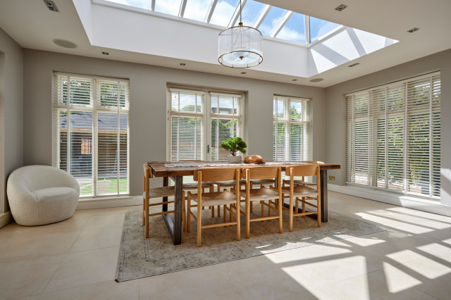 Red Brick Kitchen rustic-dining-room