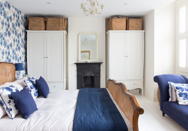 Edwardian House South West London Traditional Bedroom