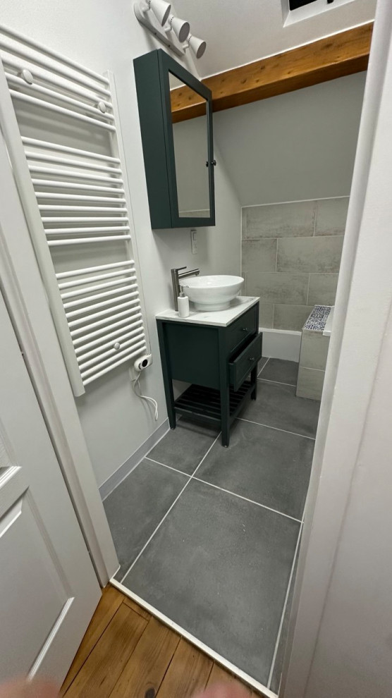 Transformation complet de greniers en espese de vie : salle de bain, WC, cuisine