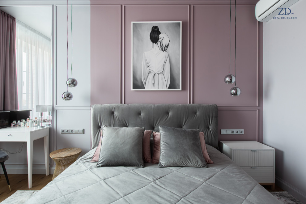 Цвет в интерьере, квартира в Куркино.