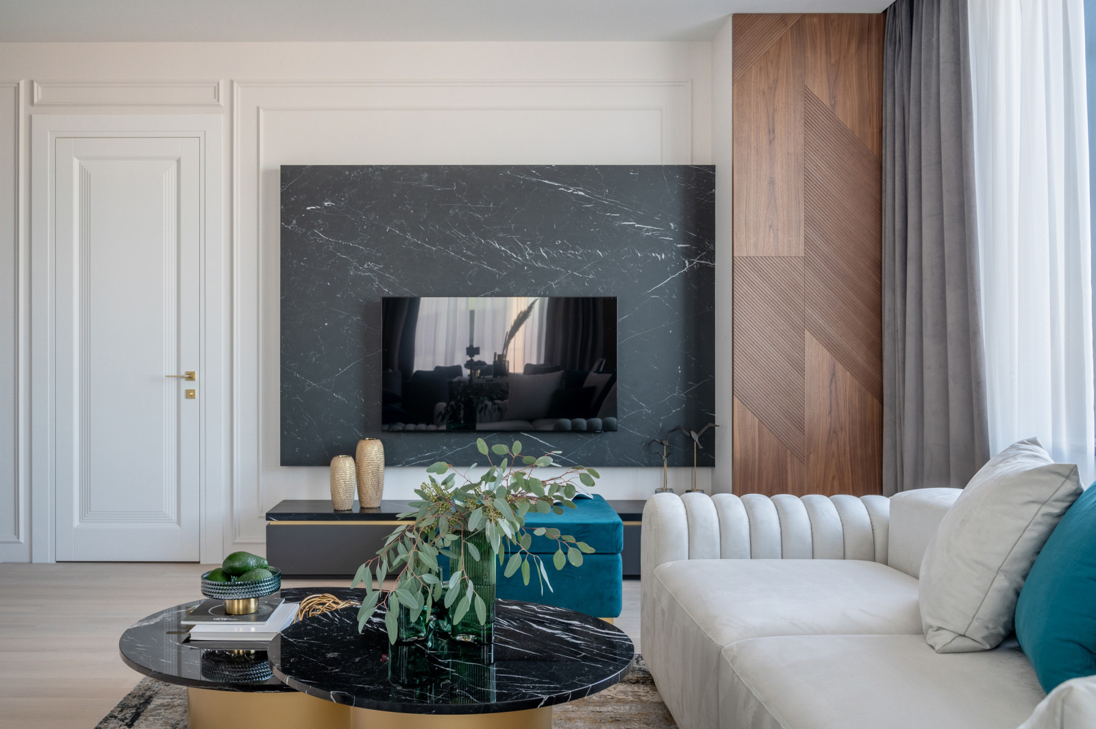 Трехкомнатная квартира в ЖК Небо