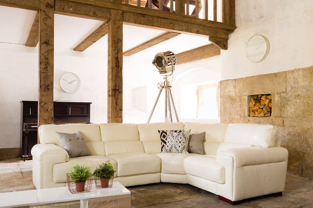 Lanza Leather Corner Sofa Living Room Dublin By Harvey