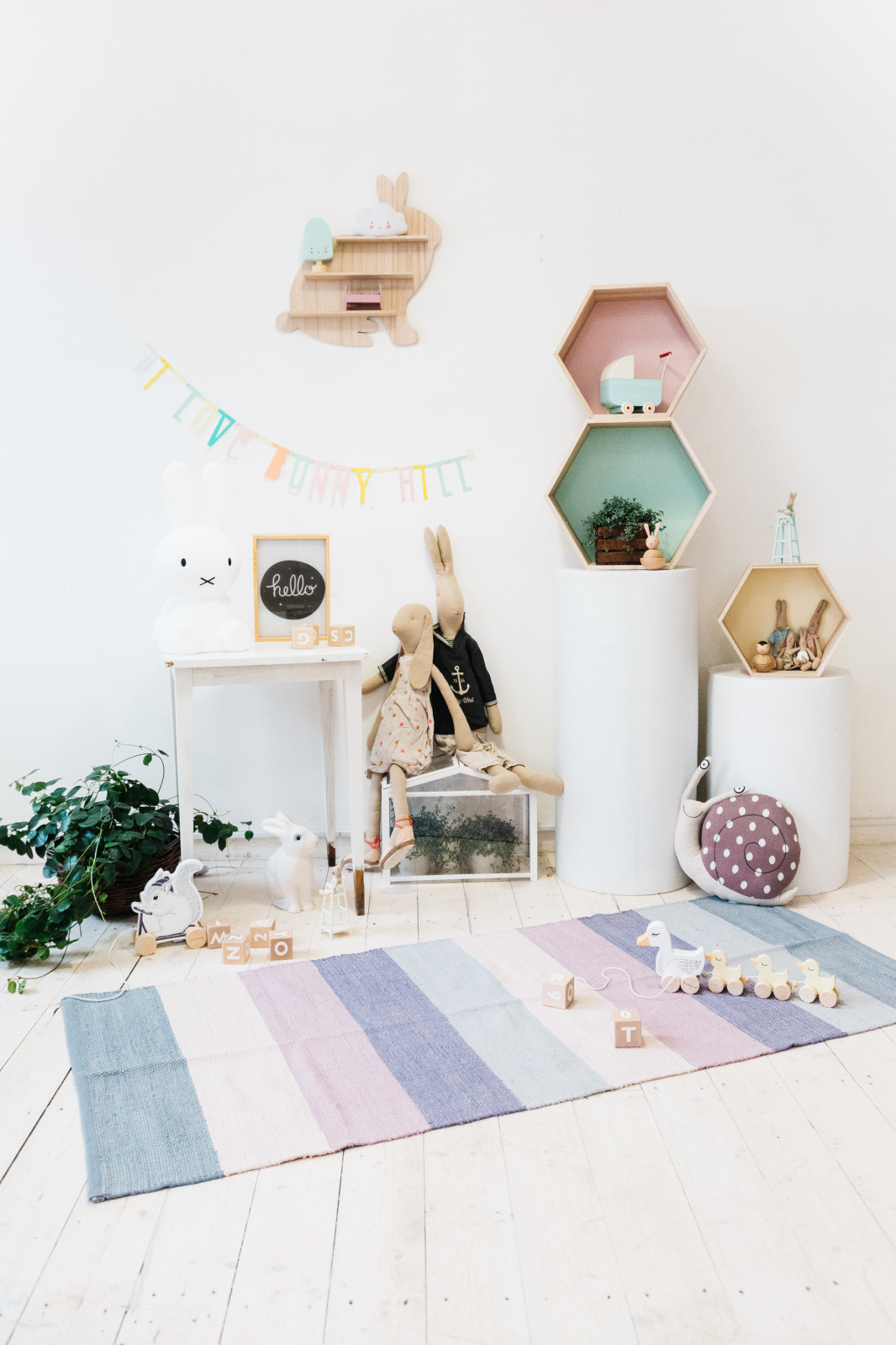 Съемка детских интерьеров для скандинавского бренда "Bunnyhill"