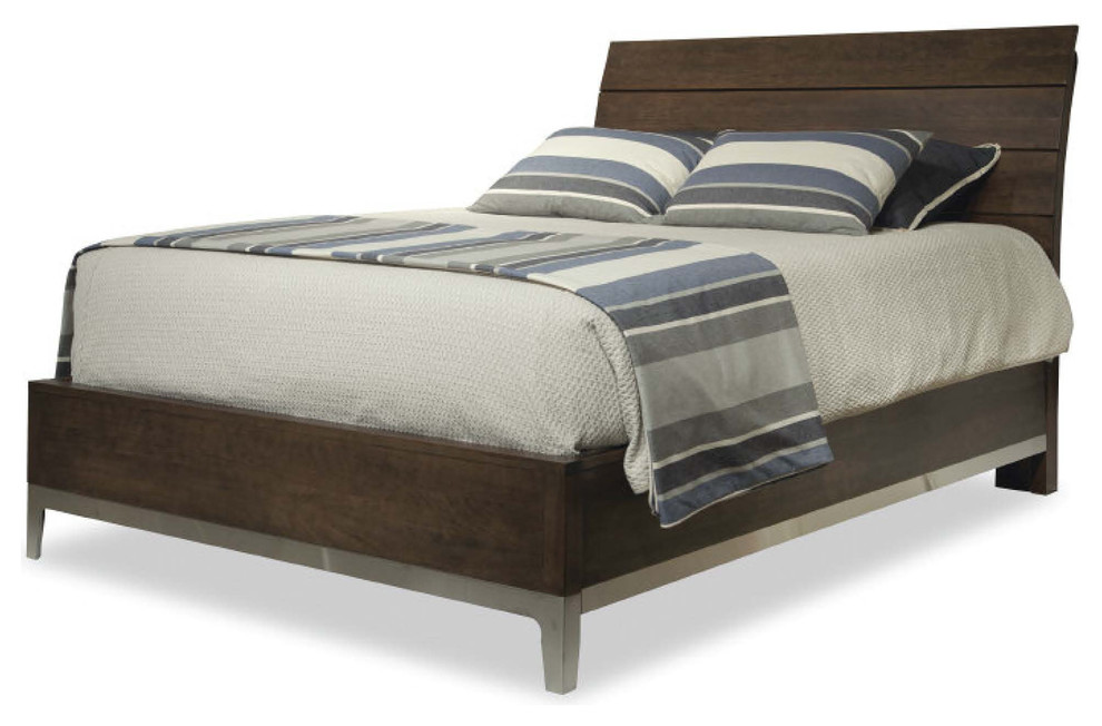 Durham Furniture Defined Distinction Wood Plank Queen Bed 157124
