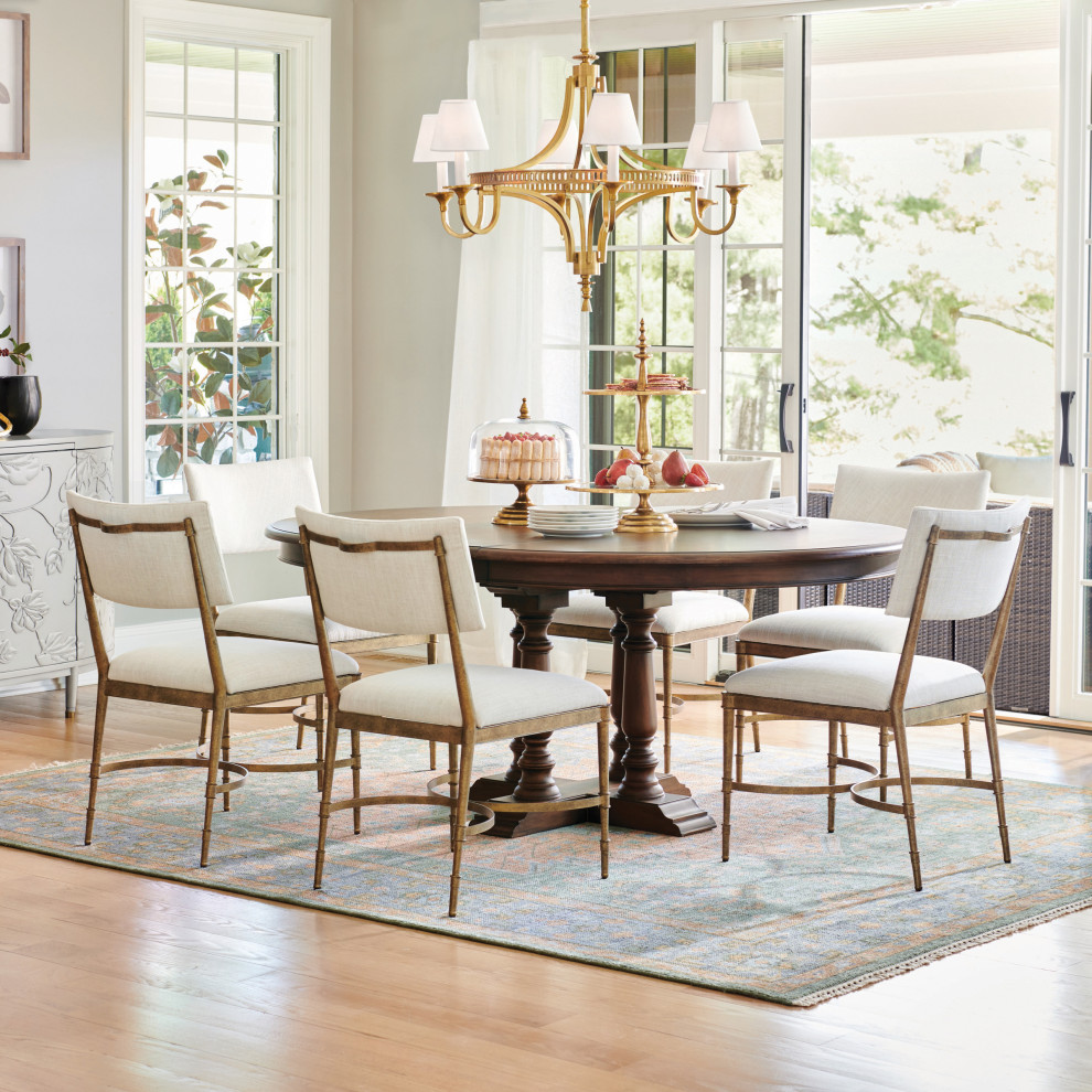 Dining room - transitional dining room idea