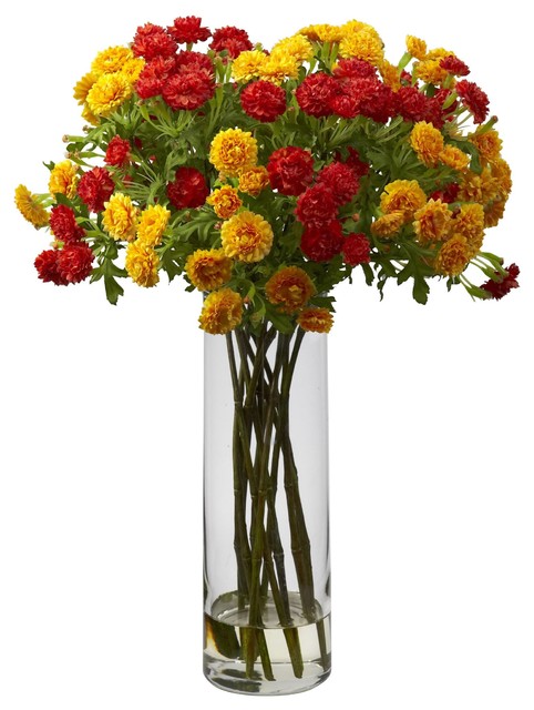 yellow artificial flower arrangements