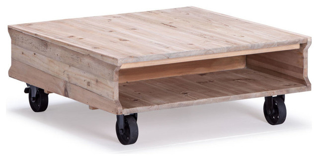 Zuo Modern Westlake Coffee Table, Natural Oak 98278