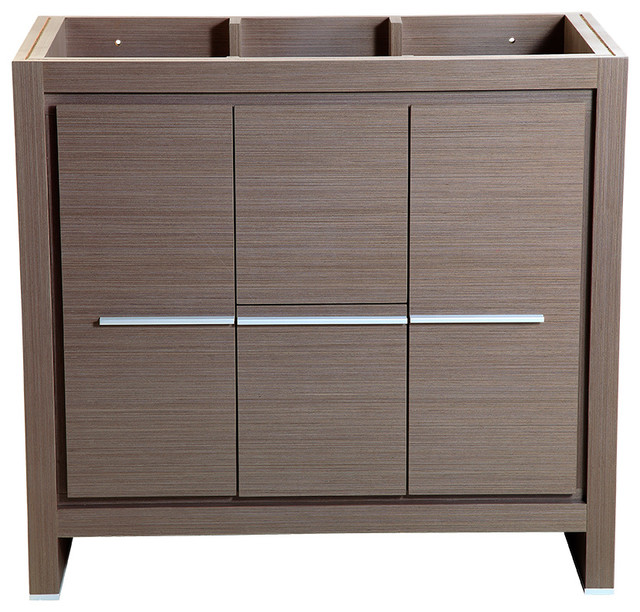 Fresca Allier 36 Gray Oak Modern Bathroom Cabinet Modern Bathroom Vanities And Sink 