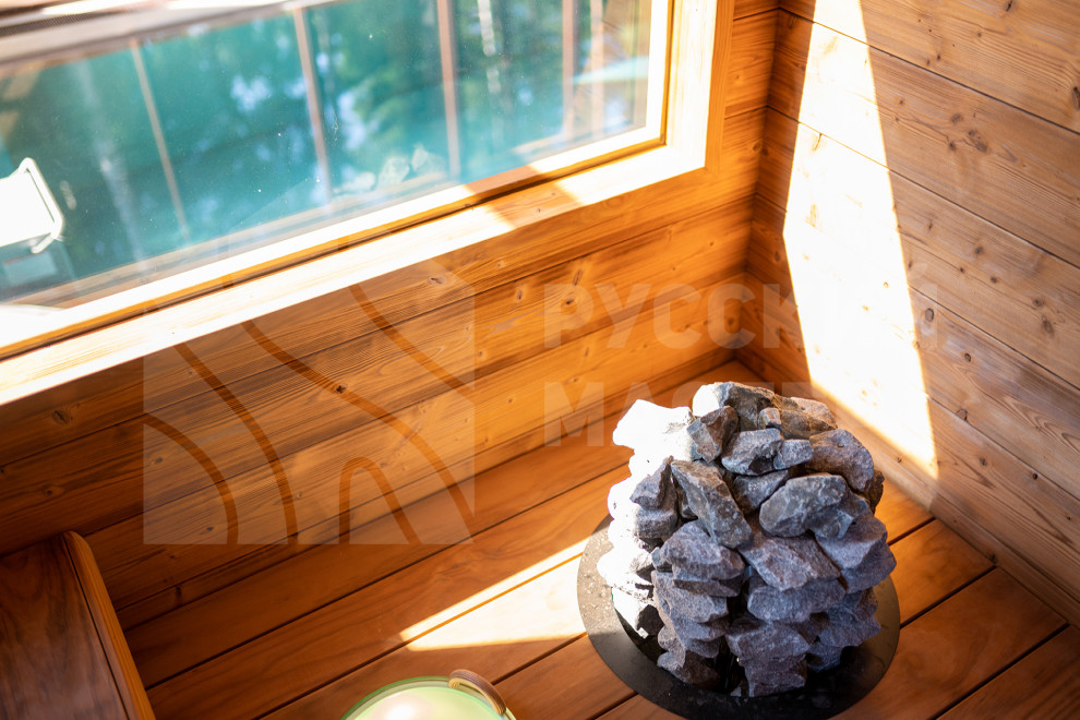 Сауна с уникальной финской электрокаменкой Mondex Rakka
