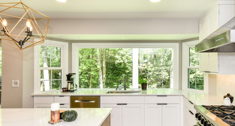 Transitional kitchen photo in DC Metro