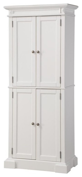 Homestyles Americana Off White Wood Pantry