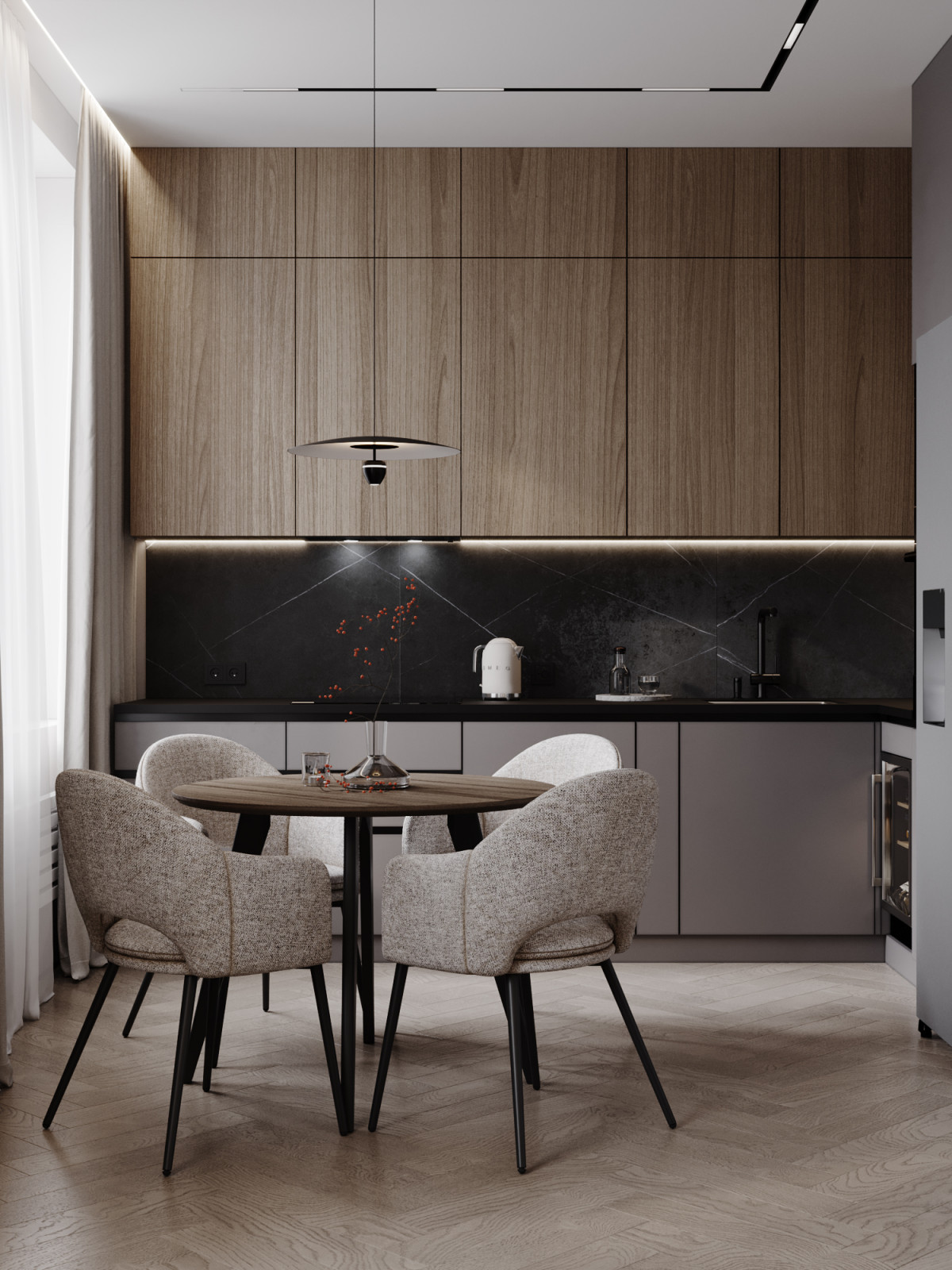 Идеальный современный интерьер в ЖК Homecity