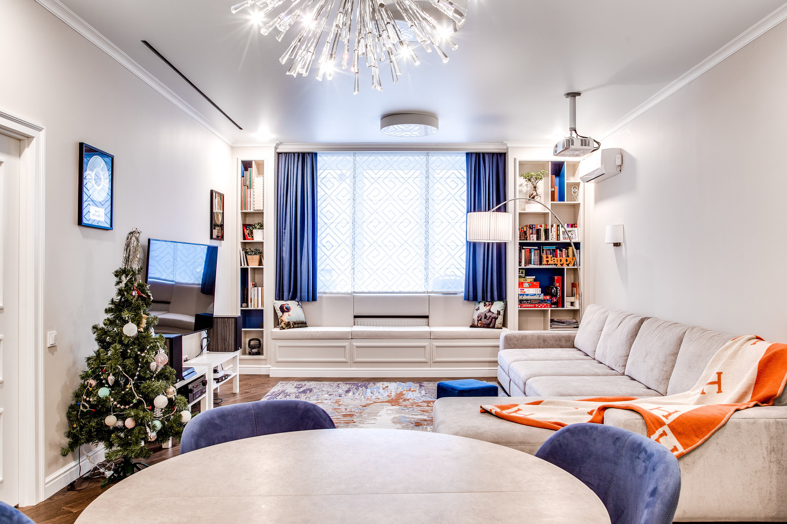 Квартира 130м2 в стиле Нео классика