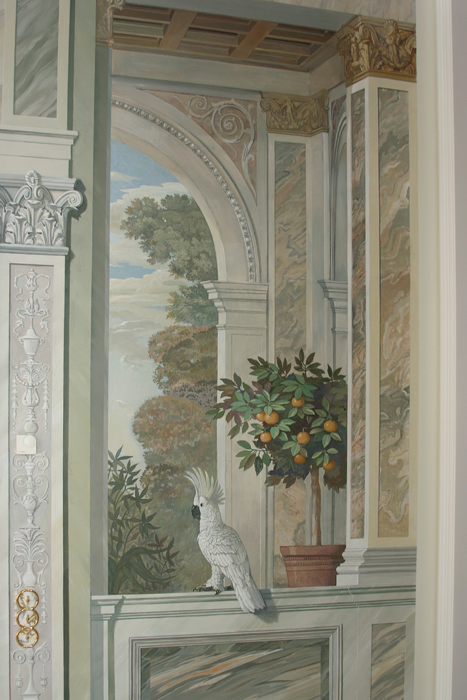 Роспись загородного дома