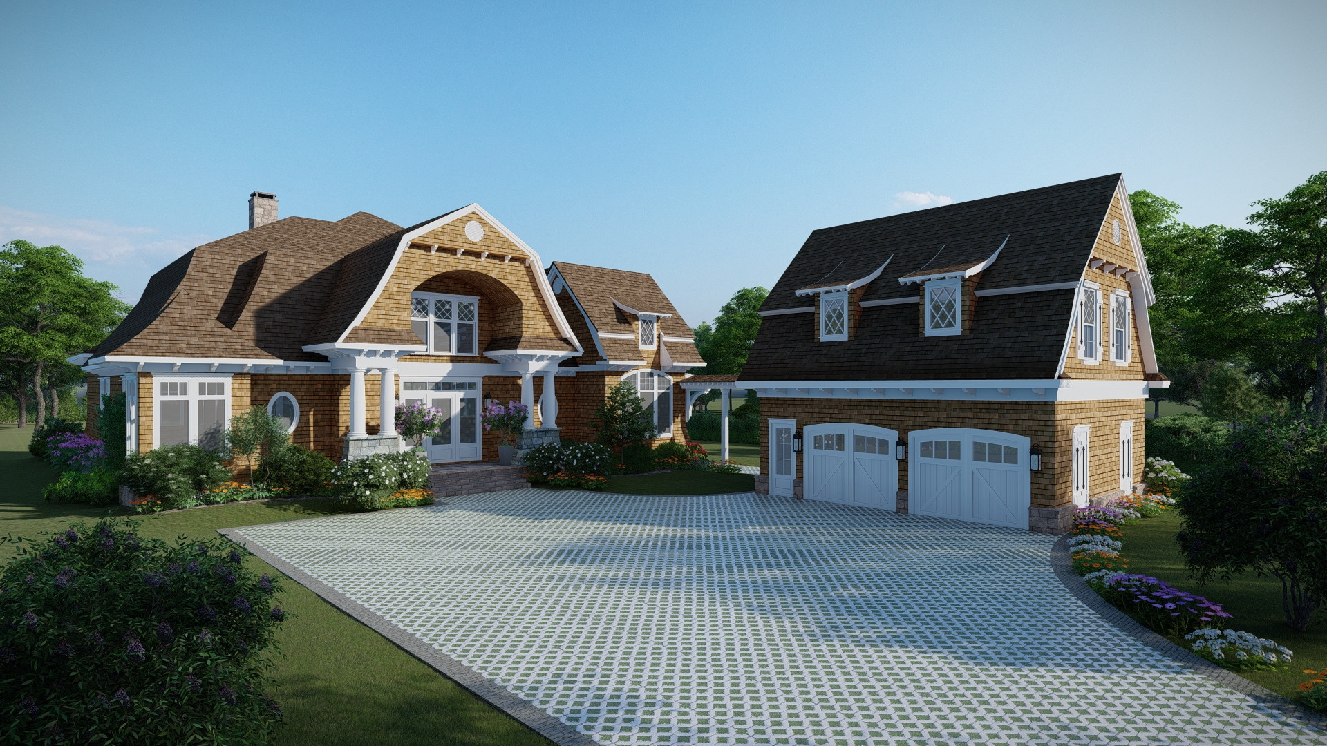 Bob Chatham Custom Home Design - East Coast Inspired