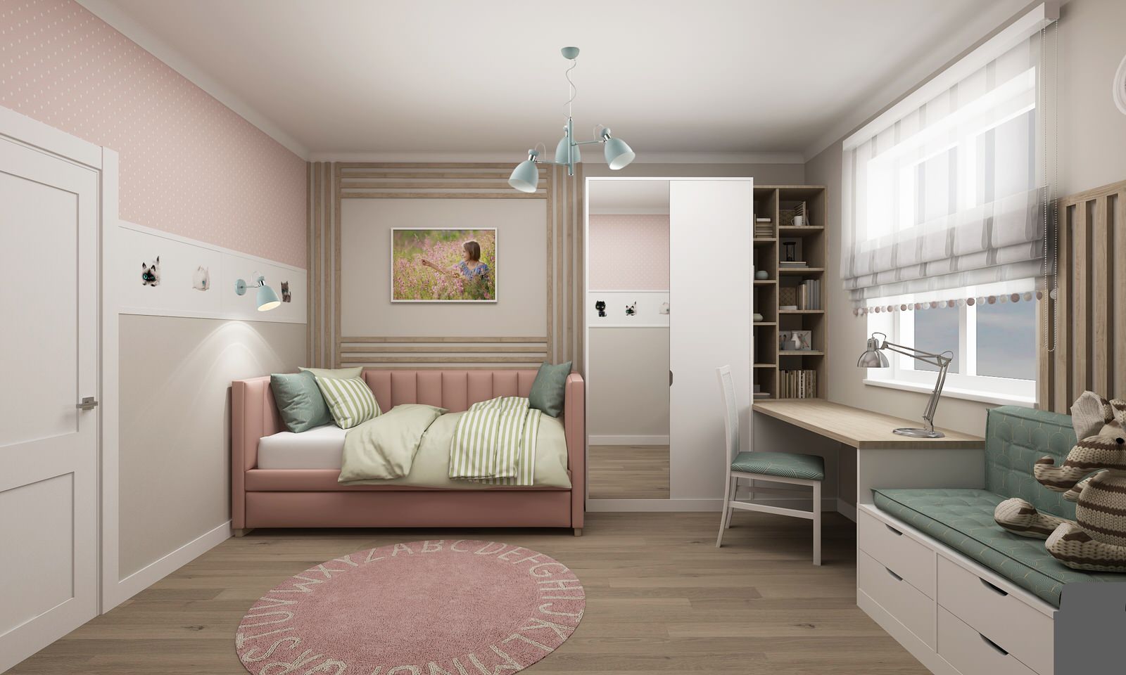 Детская в доме в ст. Вышестеблиевская