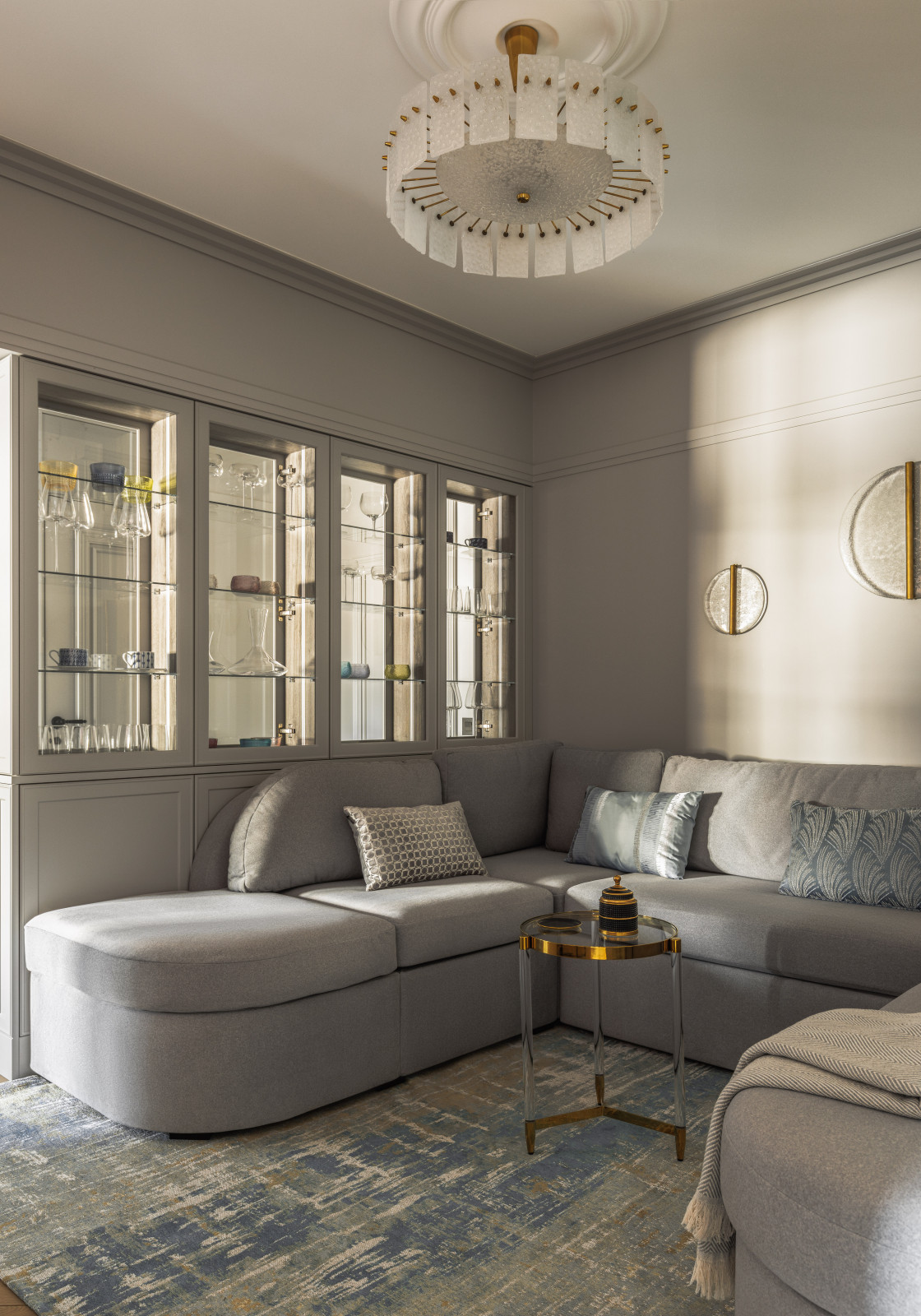 Элегантная квартира 79 м² для семьи с двумя детьми