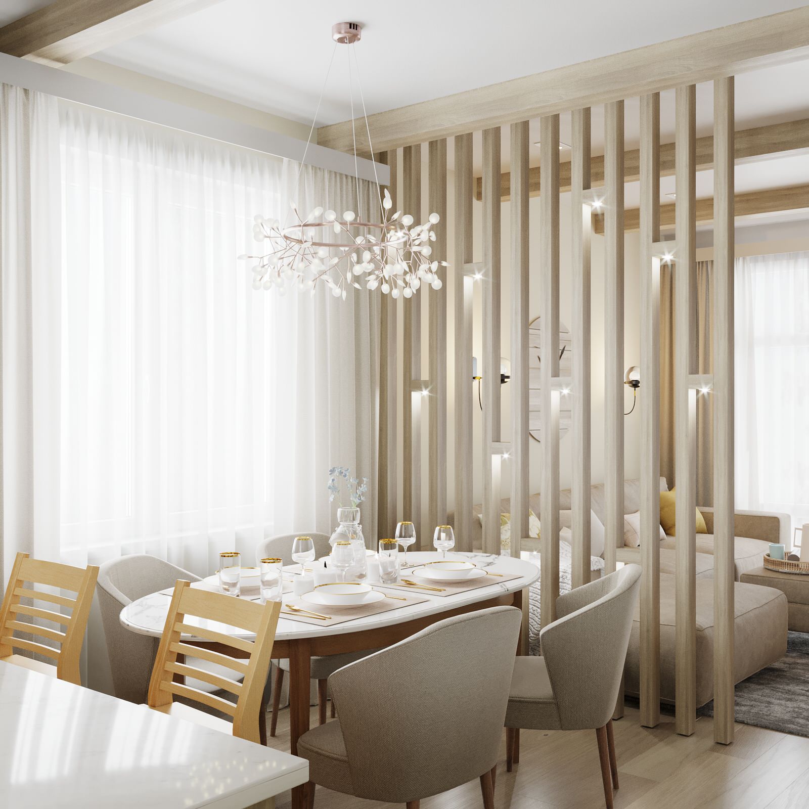 Загородный дом. Общественная зона