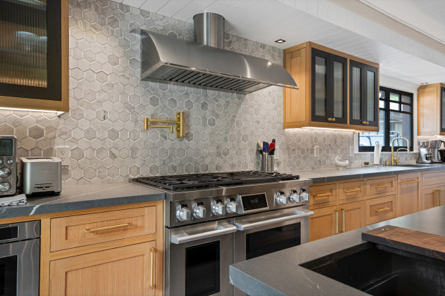 Scandi-Industrial Kitchen – Pasadena - Scandinavian - Kitchen - Los ...