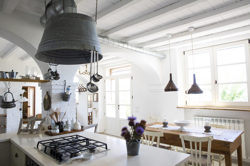 Idee per un soggiorno stile shabby