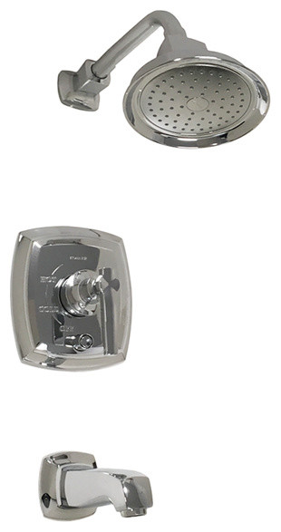 Kohler Margaux Rite-Temp Tub/Shower Trim w/ Push Button Diverter, Lever Handle