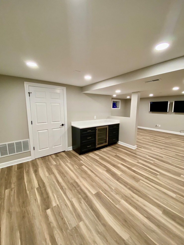 Modern Basement Remodel