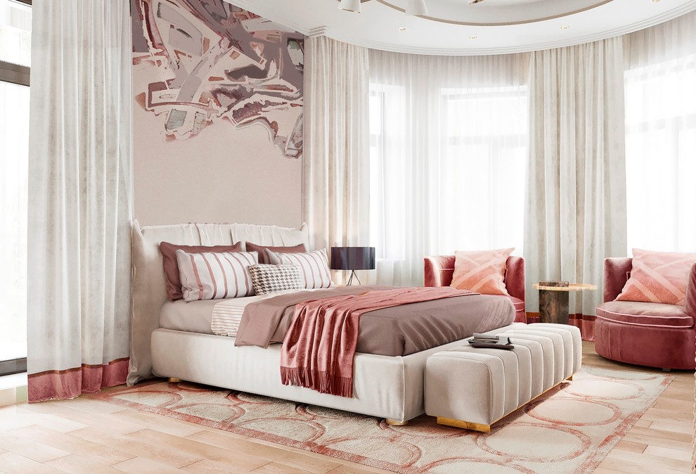 Роскошь в стилистическом разнообразии - спальня