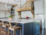 Rustic Kitchen by Becca Banker Gaines Interior Designer