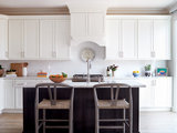 Transitional Kitchen by Mel McDaniel Design